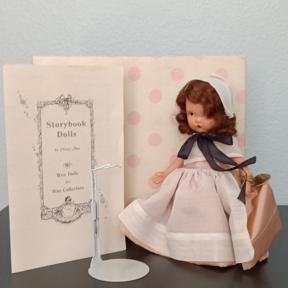 Nancy Ann Storybook Doll #55 -Quaker Maid American Girl Series w/Tag, Box & More
